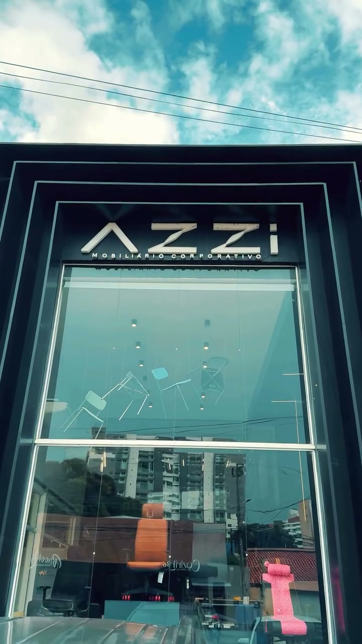 Fachada da Azzi Mobiliário Corporativo — Teresina, PI